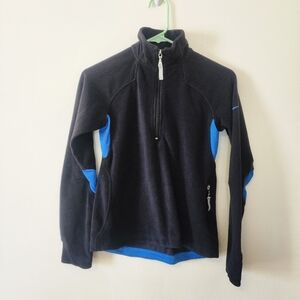 Nike Therma-Fit Black and Blue Pullover
